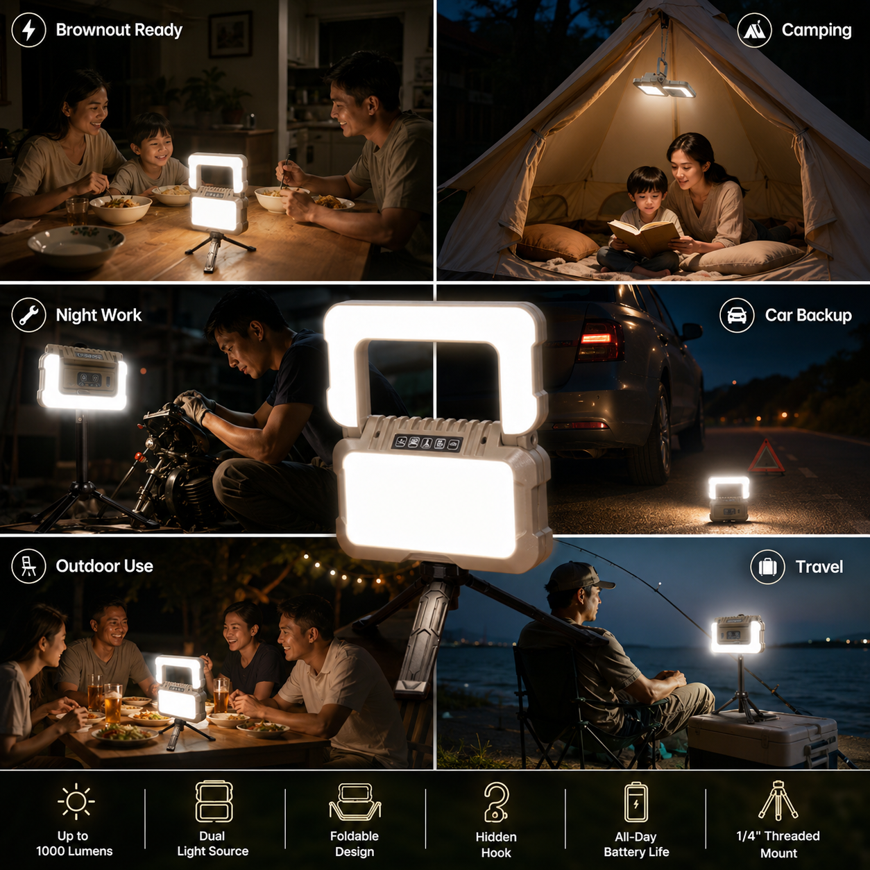 Orashare OL21 Rechargeable Emergency Light