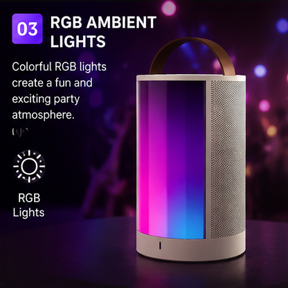 Orashare BS10 Wireless Karaoke Bluetooth Speaker With Dual Mic