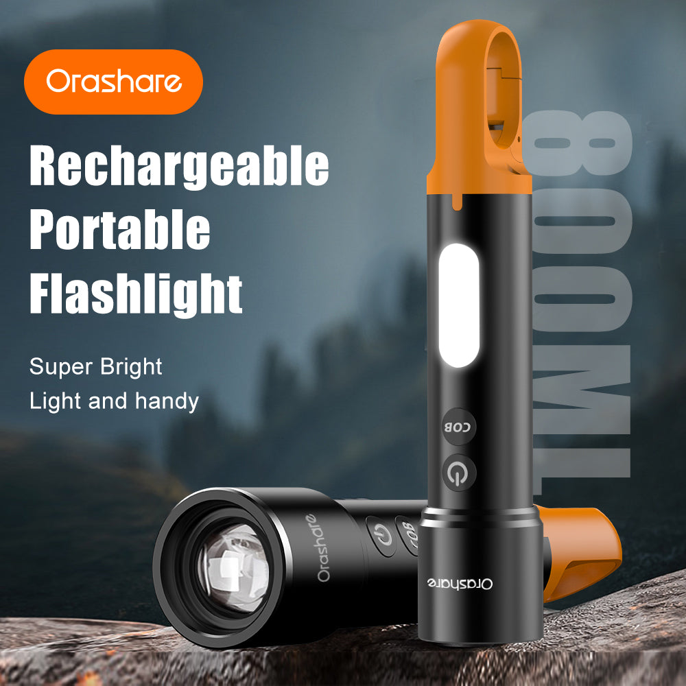 Orashare OL03 Rechargeable Portable Flashlight