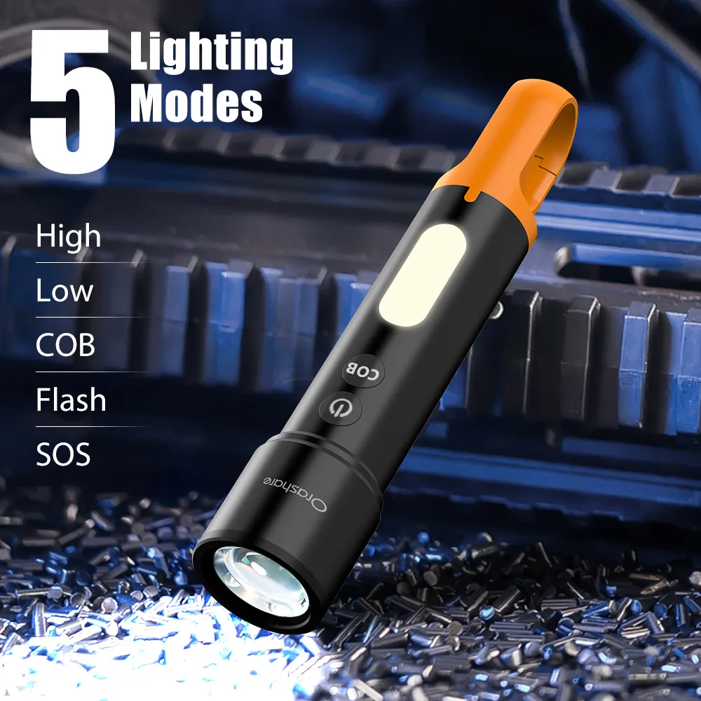 Orashare OL03 Rechargeable Portable Flashlight