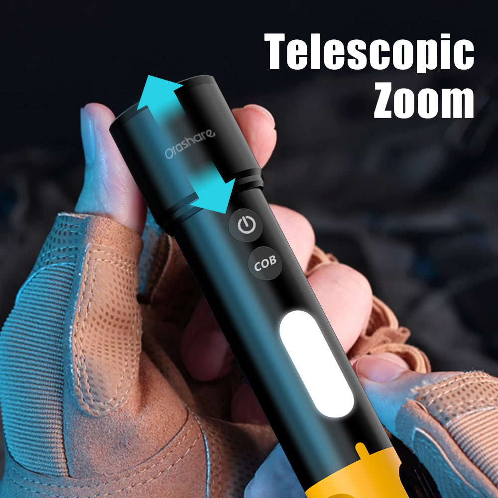 Orashare OL03 Rechargeable Portable Flashlight