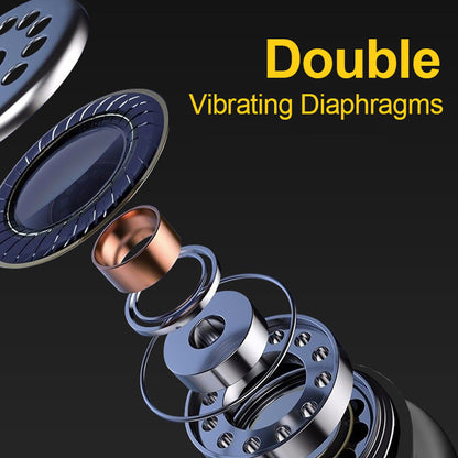 Orashare E02 3.5mm In-Ear Earphones with Built-in Mic