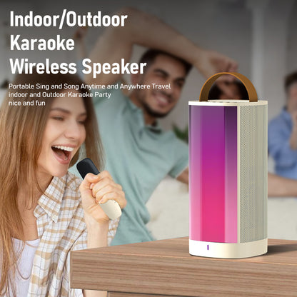 Orashare BS10 Wireless Karaoke Bluetooth Speaker With Dual Mic