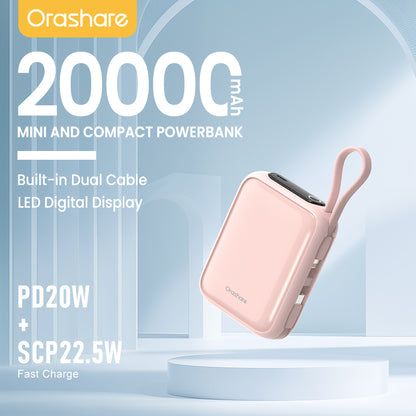 Orashare PCM20 20000mAh Mini Powerbank