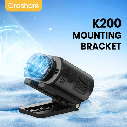 Orashare K200 Portable Waist Fan with Power Bank & LED Light