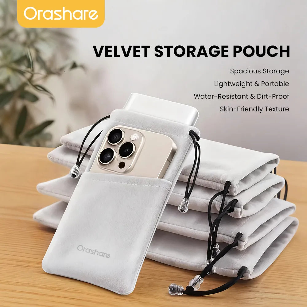 Waterproof Storage Pouch for Power Bank & Accessories