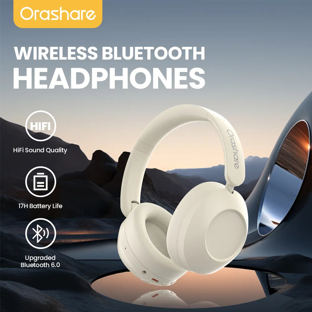 Orashare HS03 Wireless Over-Ear Headphones