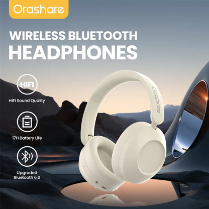 Orashare HS03 Wireless Over-Ear Headphones
