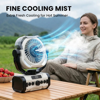 Orashare DFM01 Rechargeable Mist Cooling Fan