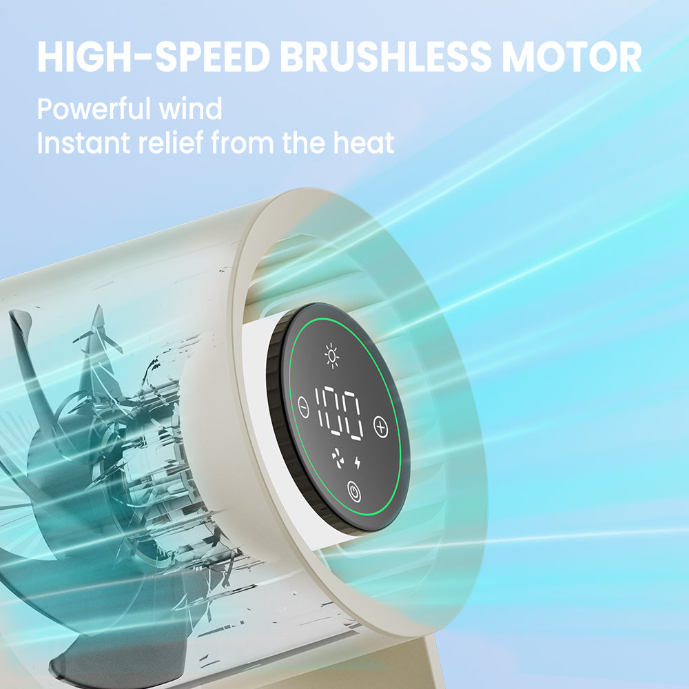 Orashare DF03L Max 20,000mAh High-Speed Desk Fan