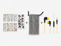 Sticker + Pouch + Earphones
