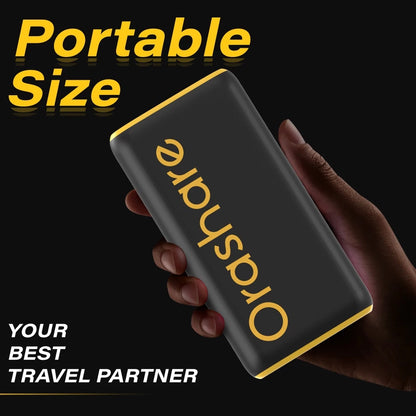Orashare O20 20000mAh Compact Power Bank – Dual USB Charging