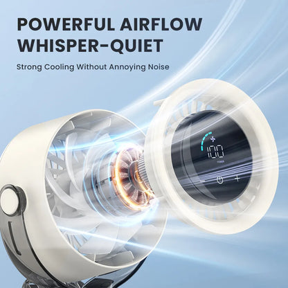 Orashare CF04 Rechargeable Clip Fan | Clip Anywhere, Stay Cool