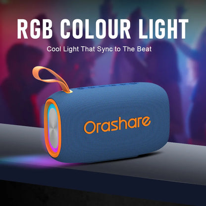 Orashare BS08 Plus 20W Bluetooth Speaker with RGB Light