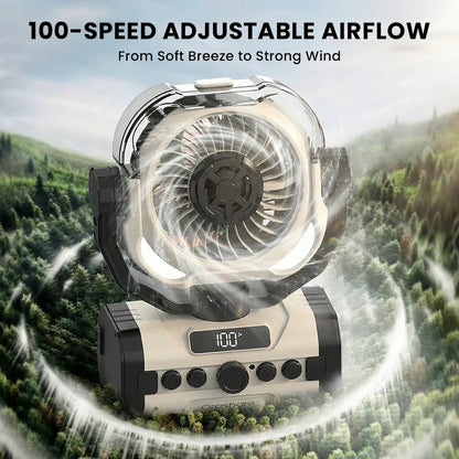 Orashare DFM01 Rechargeable Mist Cooling Fan