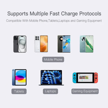 Orashare OC05 4-in-1 65W Fast Charging Data Cable