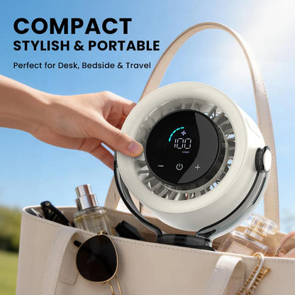 Orashare CF04 Rechargeable Clip Fan | Clip Anywhere, Stay Cool