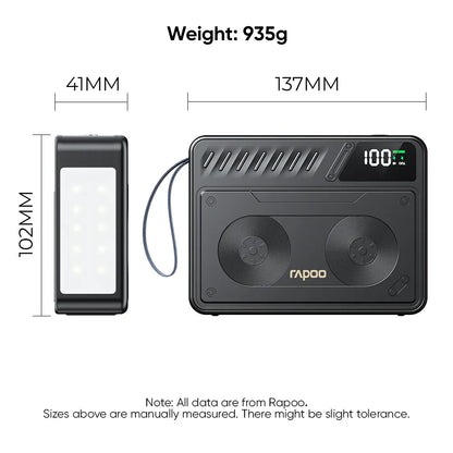 Rapoo RA70 PRO 70000mAh Fast Charging Power Bank