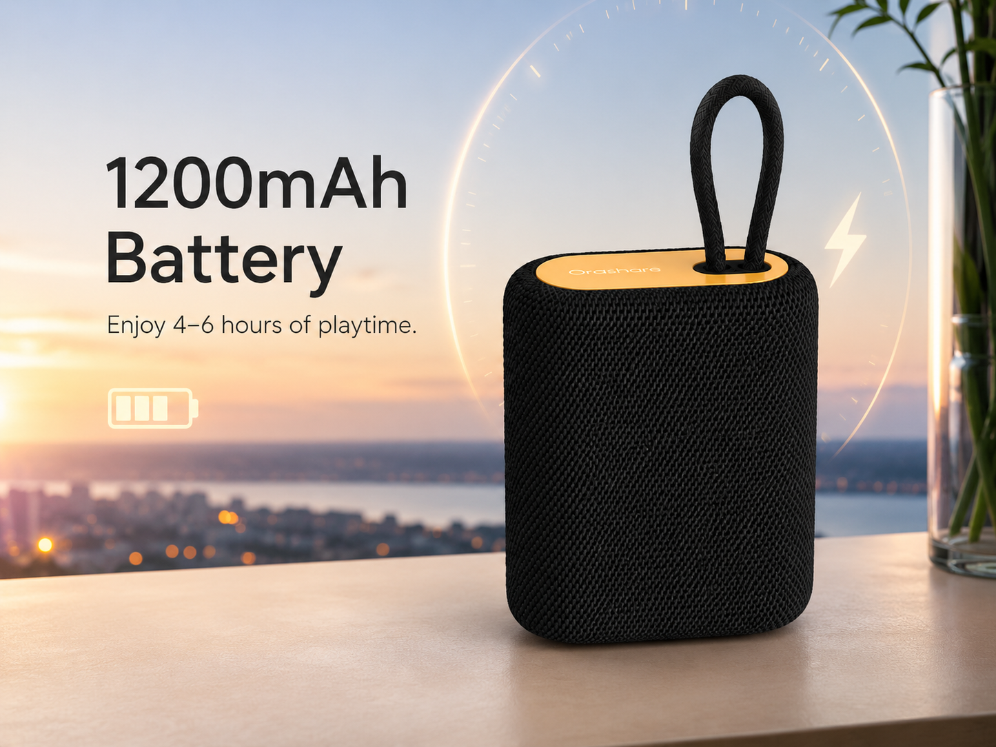 Orashare BS01 Stylish Portable Bluetooth Speaker