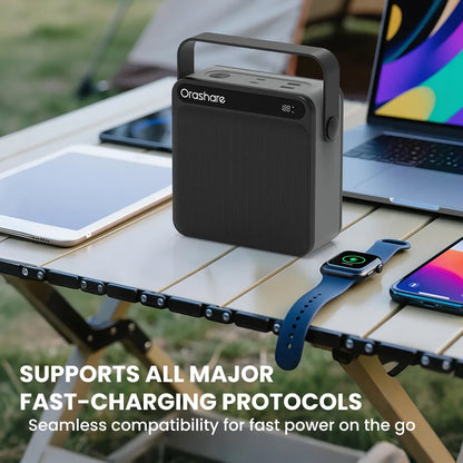 Orashare OL80 Pro 80,000mAh Power Bank with LED Light