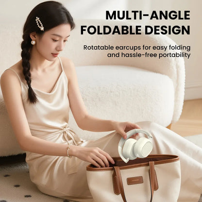 Orashare HS05 Wireless Bluetooth Headphones | 17H Playtime • Hi-Fi Bass • Bluetooth 5.4 • Foldable