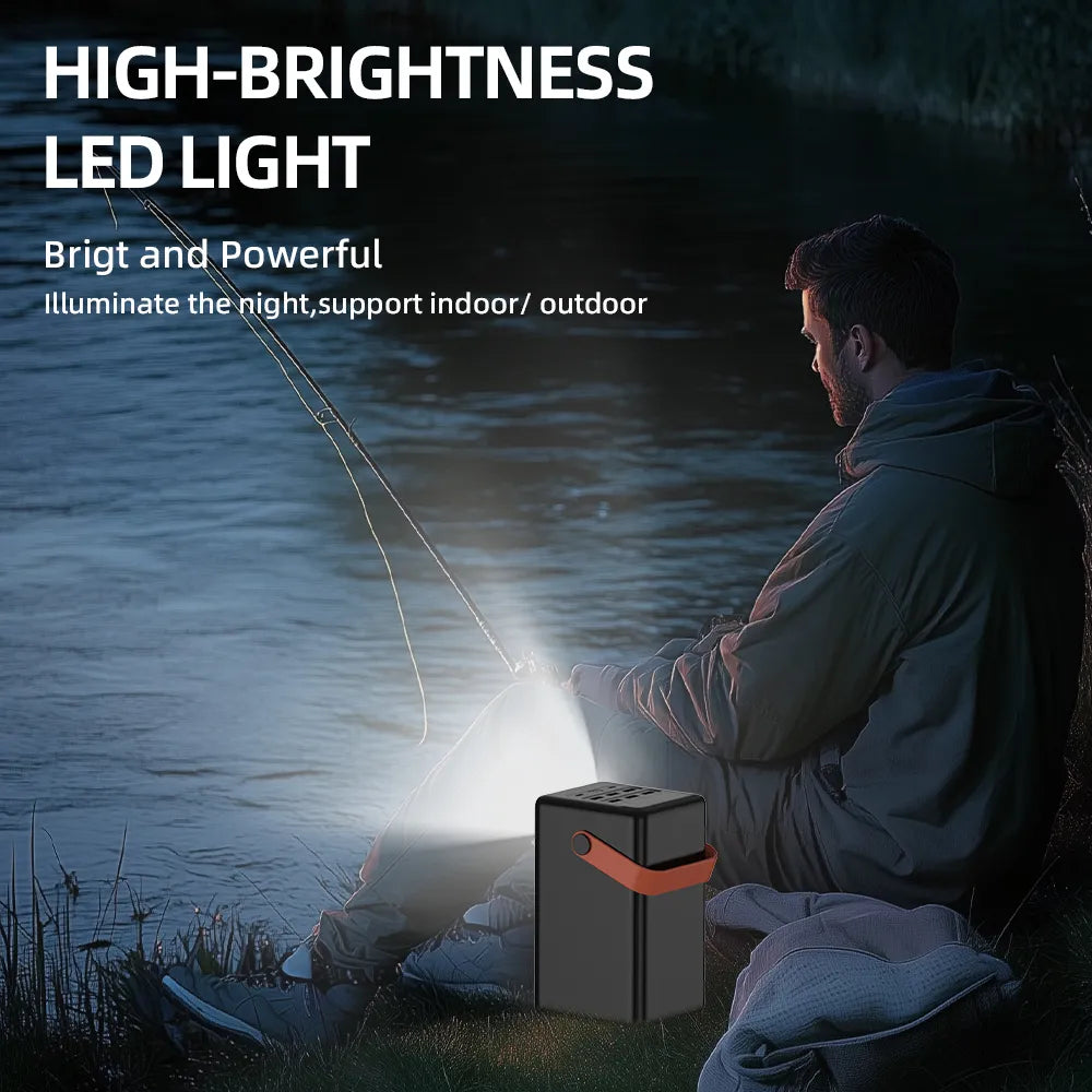 Orashare OL100 Pro 100,000mAh Power Bank with LED Light – 22.5W / 65W