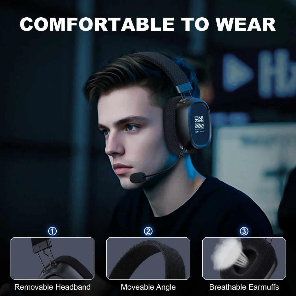 Onikuma GT839 Tri-Mode Wireless Gaming Headset