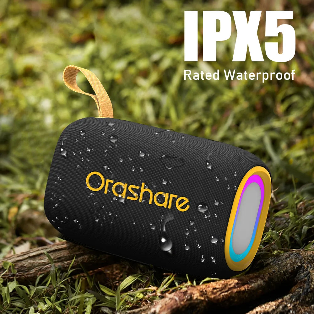 Orashare BS08 Plus 20W Bluetooth Speaker with RGB Light