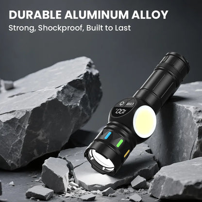 Orashare OL11 3000mAh Rechargeable Zoomable LED Flashlight
