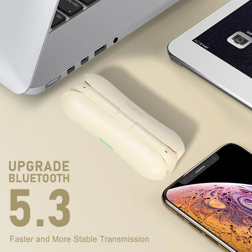 Orashare TW01 Bluetooth 5.3 Wireless Earbuds
