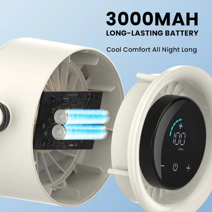 Orashare CF04 Rechargeable Clip Fan | Clip Anywhere, Stay Cool