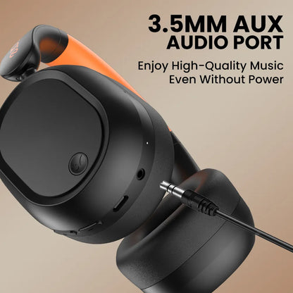 Orashare HS05 Wireless Bluetooth Headphones | 17H Playtime • Hi-Fi Bass • Bluetooth 5.4 • Foldable