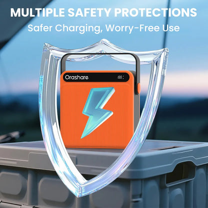 Orashare OL80 Pro 80,000mAh Power Bank with LED Light