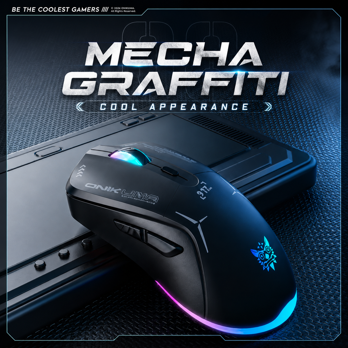 ONIKUMA CW917 Lightweight RGB Gaming Mouse