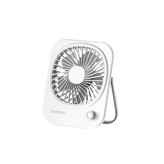 Orashare DF10 Portable Rechargeable Desk Fan with 2000mAh Battery