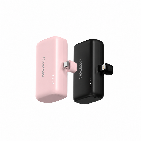 Orashare PN10 Pro 10000mAh Pocket Power Bank with Built-in Cable