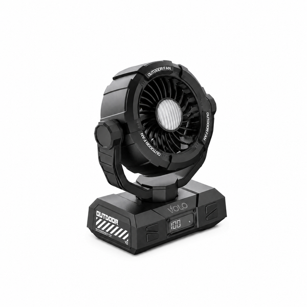 VOLO Y7 10000mAh Outdoor Camping Fan with LED Light