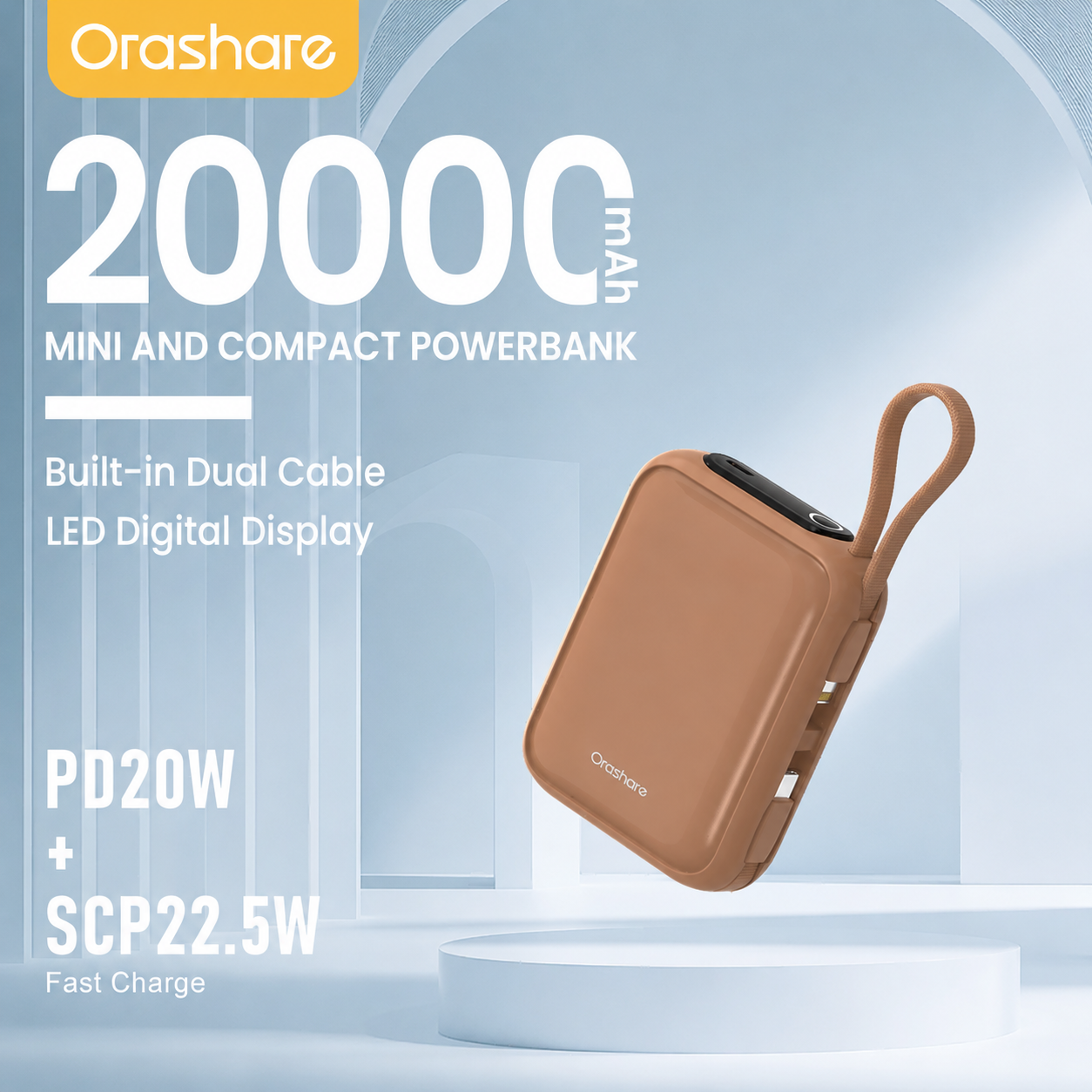 Orashare PCM20 20000mAh Mini Powerbank